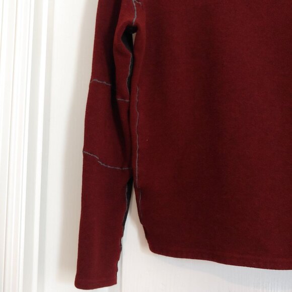 Kuhl Interceptr 1/4 Zip Fleece Mens Brick Outdoor Activewear Pullover Brick L - Picture 9 of 12